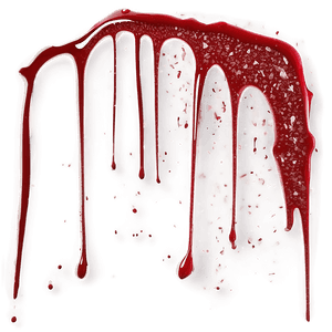 Digital Blood Splatter Art PNG ppf43 PNG