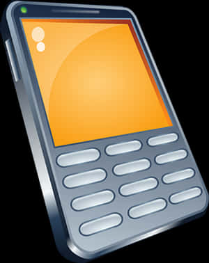 Digital Calculator Illustration PNG image with transparent background