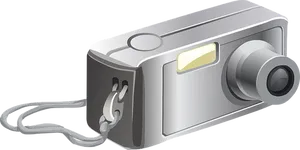 Digital Camera Illustration PNG Image