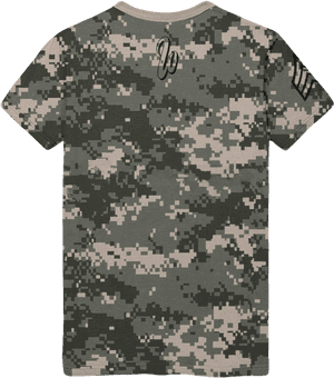 Digital Camo Tee, HD Png Download PNG image with transparent background