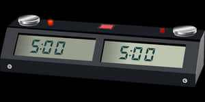 Digital Chess Clock Display5 P M PNG image with transparent background