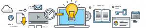 Digital Content Creation Concept PNG image with transparent background