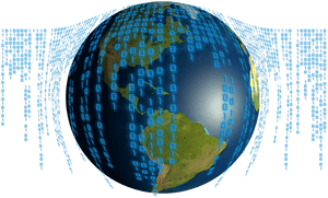 World, Ball, Binary, Binary Code, Binary System, Null - Mundo En Codigo Binario, HD Png Download PNG image with transparent background