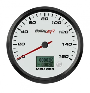 Digital G P S Speedometer Holley E F I PNG Image