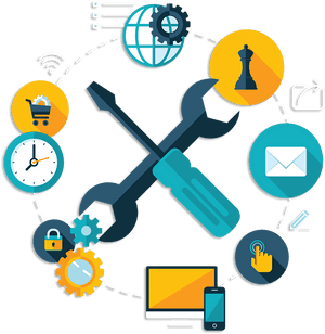 Software Clipart Website Maintenance - Maintenance Service, HD Png Download PNG with transparent background