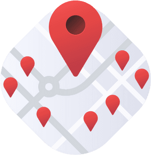 Samssoutherneatery Locations - Map Location Pins, HD Png Download PNG