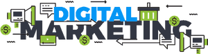 Digital Marketing Concept Illustration PNG image with transparent background