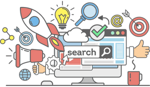 Digital Marketing S E O Concept PNG image with transparent background