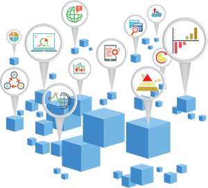 Digital Marketing Strategy Infographic PNG with transparent background