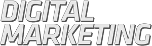 Digital Marketing Text Logo PNG with transparent background