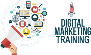 Digital Marketing Training Concept PNG image with transparent background