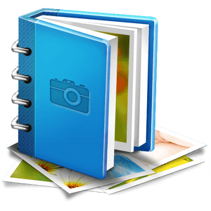 Digital Photo Album Icon PNG with transparent background
