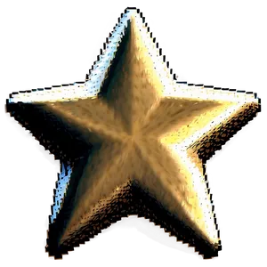 Digital Pixel Star Picture Png 36 PNG Image