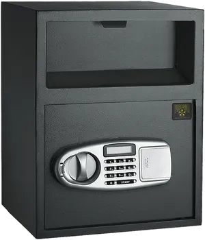 Digital Security Safe Box PNG Image