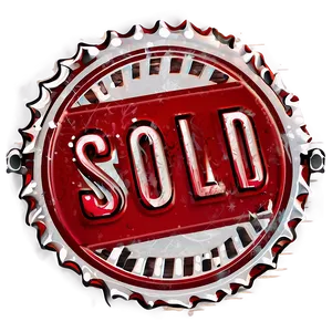 Digital Sold Stamp Png Njh PNG Image