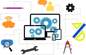 Website Development Services - Web Development Vector Png, Transparent Png PNG