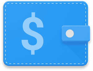 Digital Wallet Icon PNG image with transparent background