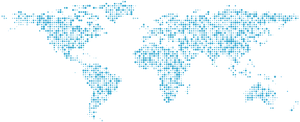 Digital World Map Representation PNG Image