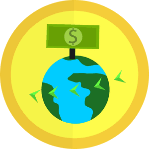 Dinero, Transferencia De Dinero, Mundo, La Tierra - Inflation In Cryptocurrency, HD Png Download PNG image with transparent background