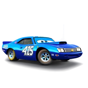 Dinoco Blue Car Png Ory PNG Image