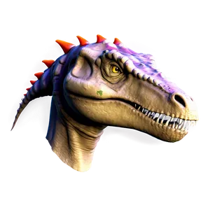 Dinosaur Head Educational Material Png 06292024 PNG Image