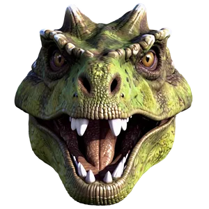 Dinosaur Head Educational Material Png Txw58 PNG Image