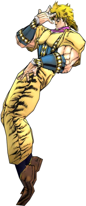 Dio Brando Jo Jos Bizarre Adventure PNG Image