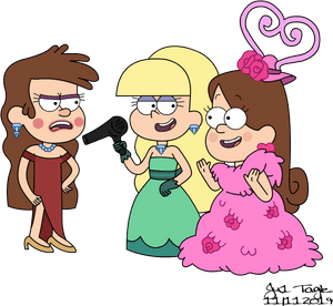 Dipper Pines Gets Dressed-up - Cartoon, HD Png Download PNG image with transparent background