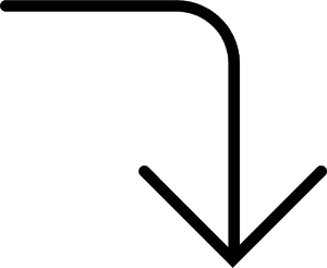 Arrow Pointing Down Png, Transparent Png PNG with transparent background