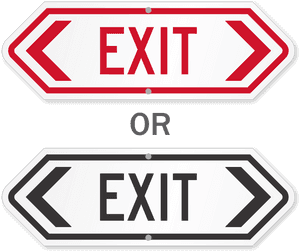 Zoom, Price, Buy - Enter And Exit Signs, HD Png Download PNG with transparent background