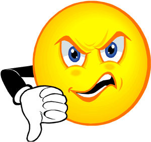 Thumbs Down Smiley, HD Png Download PNG with transparent background