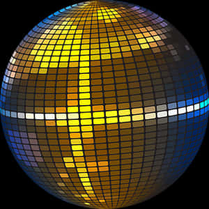 Disco Ball Sparkle PNG image with transparent background