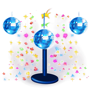 Disco Ball Sparkle Fiesta.png PNG image with transparent background