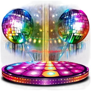 Disco Dance Floor Png 06202024 PNG Image