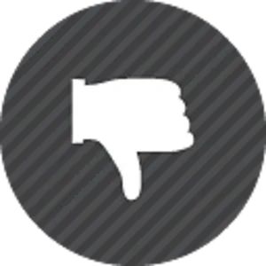 Dislike Icon Social Media PNG Image