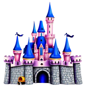 Disney Castle Illustration Png Lxd PNG Image