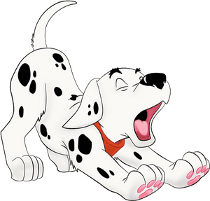 Disney Dalmatians Clip Art - Puppy 101 Dalmatians Cartoon, HD Png Download PNG image with transparent background