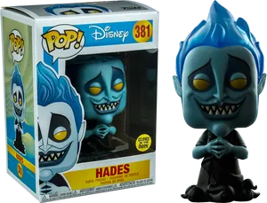 Disney Hades Funko Pop Figure PNG Image