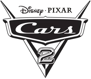 Disney Pixar Cars2 Logo PNG Image