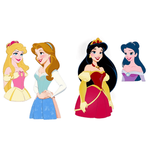 Disney Princesses PNG 06112024 PNG image with transparent background