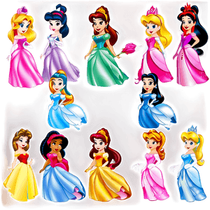 Disney Princesses PNG 8 PNG image with transparent background