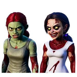 Disney Zombies Addison And Zed Png Vxa81 PNG Image