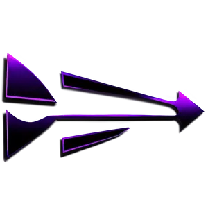 Distinctive Purple Arrow Png Gko41 PNG Image