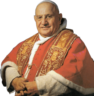 Distinguished Figurein Red Vestments PNG image with transparent background