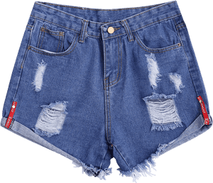 Thumb Image - High Waisted Jean Shorts Png, Transparent Png PNG
