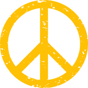 Abstracto Arco Iris Planta Floral - Simple Peace Symbol Tattoo, HD Png Download PNG image with transparent background