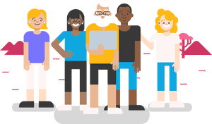 Transparent Groups Of People Png - Cartoon, Png Download PNG image with transparent background