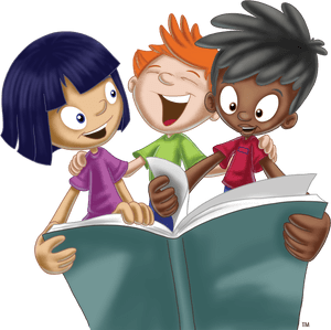Bethel Baptist Church - Kids Reading Bible Cartoon, HD Png Download PNG image with transparent background