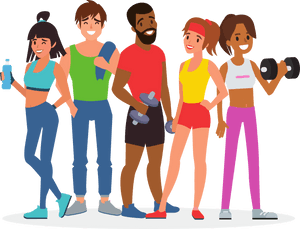 Pc Pike Fitness - Group Fitness Clipart, HD Png Download PNG image with transparent background