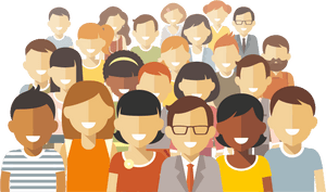 Transparent Group Of People Png - Multicultural Society, Png Download PNG image with transparent background